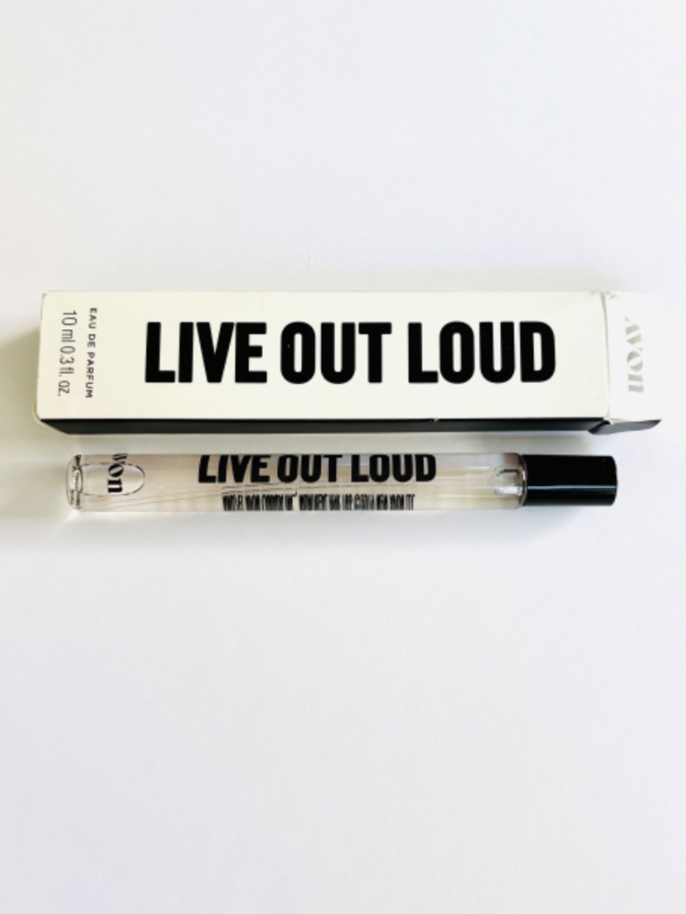 Avon Live Out Loud Eau de Parfum Spray Travel Size 0.3 fl oz New with Box